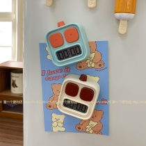 H-store 方型笑脸机器计时器冰箱贴磁贴磁吸提醒器倒计时儿童厨房