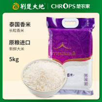 楚农家原粮进口泰国茉莉香米5kg大米长粒香米籼米新米10斤