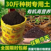 种树专用土30斤营养土有机种菜土壤幸福树发财树土通用型花土肥料