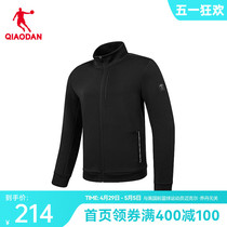 中国乔丹商场同款针织上衣2023冬季新款男士正品保暖休闲外套运动