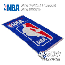 包邮NBA正品 LOGOMAN毛巾 跑步篮球网球瑜伽健身加厚纯棉提花吸汗