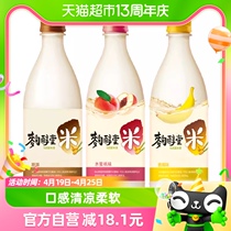 麴醇堂韩国原瓶进口玛克丽米酒混合装750ml*3瓶