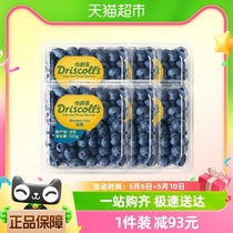怡颗莓云南蓝莓新鲜水果125g*6盒中果酸甜口感