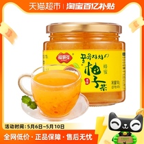 包邮福事多蜂蜜柚子茶500g泡水喝冲泡饮品韩式水果花茶果酱