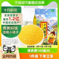 十月稻田玉米糁1kg玉米渣茬五谷杂粮 东北玉米碴子粥 粗粮 搭小米