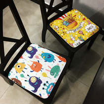 北欧卡通幼儿园椅子防滑坐垫儿童学生办公室餐椅垫沙发垫转椅垫子