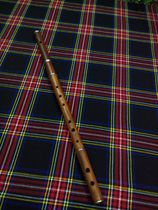 英国爱尔兰木长笛 D调 专业笛子 紫檀木 26英寸 4节 &木硬盒