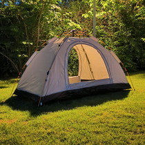 单人帐篷野营户外自动公园野炊一个人野外可睡觉钓鱼快速打开超轻
