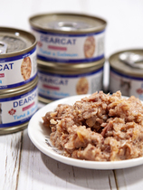 加拿大帝儿猫泰国进口DEARCAT机能猫零食罐头金枪鱼鸡肉鲭鱼湿粮