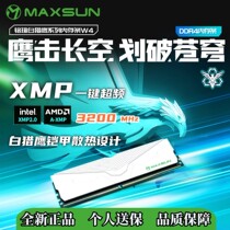 铭瑄MS-16G白猎鹰马甲条 DDR4 2666 3200 台式机品牌机电脑内存条