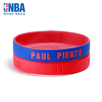 NBA专柜正品 快船队34号皮尔斯 皮队 篮球硅胶腕带手环朗多加内特