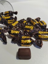 包邮 现货 德国STORCK RIESEN里森 黑巧克力太妃糖 特浓夹心 半斤