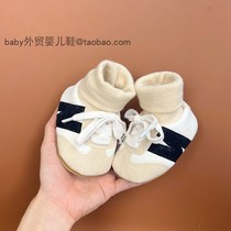 春秋冬新款0-1岁男女宝宝软底鞋袜3-6-9个月婴儿不掉护脚套学步鞋