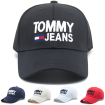 汤米TOMMY JEANS立体刺绣新款女学生棒球帽户外运动男鸭舌帽子潮