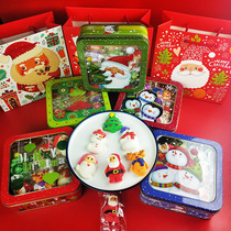 圣诞节糖果礼盒装卡通棉花糖棒棒软糖零食网红送人儿童创意小礼物
