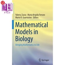 海外直订Mathematical Models in Biology: Bringing Mathematics to Life 生物学中的数学模型：将数学带入生活