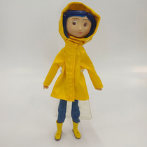 鬼妈妈玩偶电影版卡洛琳雨衣版7寸关节可动人偶手办模型儿童玩具