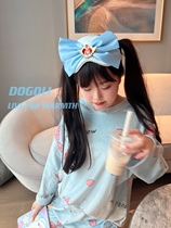 DOGOLI东嘉利韩国婴儿绒蓝色美少女战士女士布袋暖暖家居睡衣套装