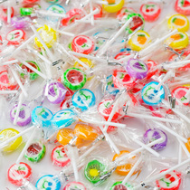 网红棒棒糖高颜值水果味切片糖可爱创意散装儿童糖果节日礼物零食
