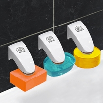 创意磁吸式香皂盒吸盘肥皂盒卫生间壁挂式肥皂器沥水架浴室免打孔