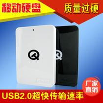 全新QT移动硬盘160G 批发50元 USB2.0高性价比 500促销送硅胶套