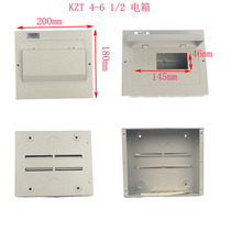 联泽KZT铁箱2-4-6铁盒配电箱C45开关箱漏电开关箱空气开关强电箱