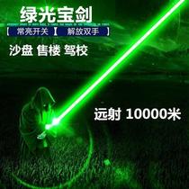 推荐3000米大功率303激光笔远射手电筒绿光镭射灯专用切割极强光