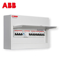 ABB强电箱abb配电箱8回路空开箱明装ACM-8-SNB【金属明装空箱】
