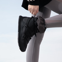 Adidas阿迪达斯SMC冬季高帮雪地靴保暖户外运动鞋休闲鞋女GY4384