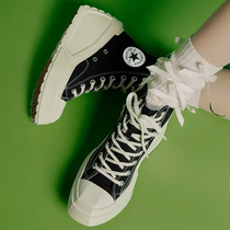 Converse Chuck 70 De Luxe Wedge HI匡威时尚坡跟帆布鞋女士板鞋