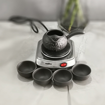 甘肃罐罐茶家用 电炉子 煮茶器茶罐子茶壶茶杯陶瓷玻璃电热烧茶炉