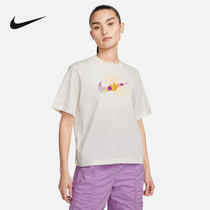 Nike耐克短袖针织衫女装夏季新款 T恤FB8192-133