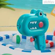 新款 爱吃鱼(aichiyu)恐龙夏季玩具沙滩儿童戏水水枪滋水中国大陆