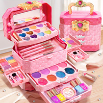 儿童化妆玩具女童3女孩子的生日礼物公主4台6品5无毒7盒8岁小女生