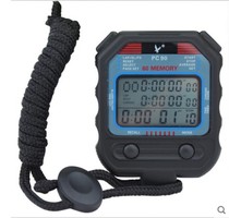 天福PC90秒表3排60道运动跑步计时器裁判田径专业跑表记时器