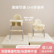 宝宝餐椅吃饭可折叠便携式家用婴儿学坐椅子多功能餐桌椅儿童饭桌