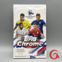 2020-21 Topps 欧冠 Chrome Hobby盒 足球盒卡