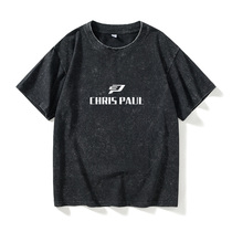 克里斯保罗篮球衣CP3火箭 运动T恤短袖潮衣服男女圆领大码宽松夏