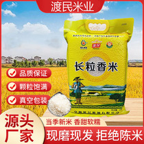 工厂直销渡民农家长粒香米5KG真空小包装10斤家用新大米中秋礼品