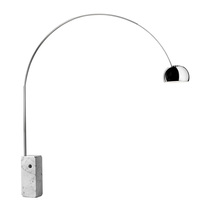 意大利Flos 不锈钢落地灯 Arco Floor Lamp 创意设计进口欧式