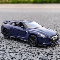 1:36日产GTR斯巴鲁丰田86讴歌跑车模型玩具车儿童男孩小汽车金属