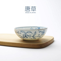 菜碗饭碗钵 光峰瓷器日本进口餐具 轻量强化瓷釉下彩线唐草系列