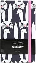 【4周达】Peter Jensen X Fashionary Rabbit Mask Ruled Notebook A6 [9789887710943]