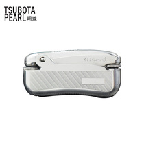 日本原装进口明珠/TSUBOTA PEARL超薄打火机煤油银色拉丝男士礼品