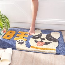 地板垫浴室厨房吸水卡垫防A滑可爱脚通地毯入户门垫小地毯