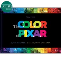 皮克斯的色彩 The Color of Pixar 动画艺术设定集 英文原版 Tia Kratter 动画设定集 皮克斯 又日新
