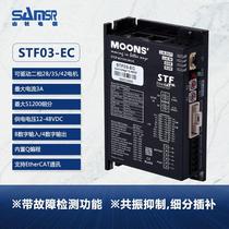 MOONS鸣志STF系列STF03-ECX/STF05-EC/C/D/F总线控制型电机驱动器