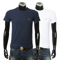 Armani/阿玛尼EA 2件装鹰标修身男士时尚短袖T恤 111267 2R720