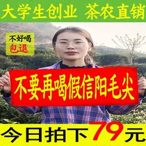 农家妹龙潭正宗信阳毛尖2023新茶雨前特级茶叶散装绿茶浓香型250g