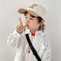 宝宝帽子春秋款韩版洋气儿童棒球帽时尚薄款春天小男孩遮阳鸭舌帽